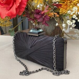 Black evening clutch SONDRA ROBERTS